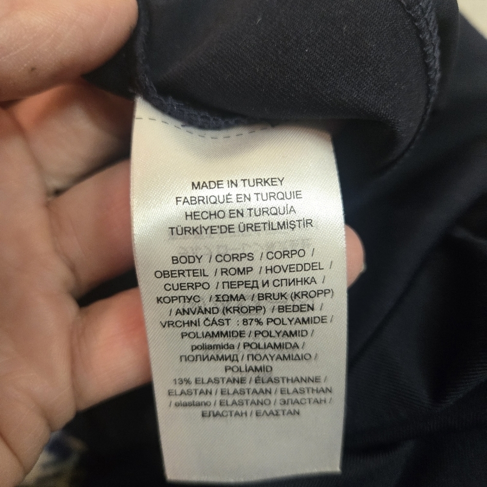 RLX Ralph Lauren Leggings Womens MD Blue Activewear Stretch Pull On - Picture 6 of 7